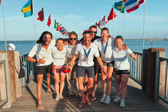 A silver lining on the LA horizon, a medal in the first Olympic test event