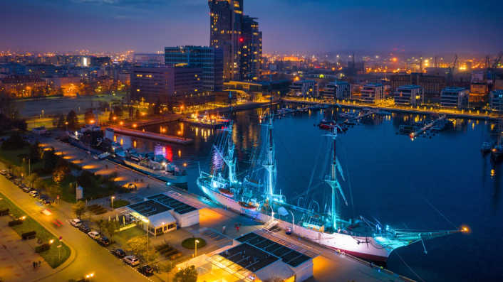 Gdynia an der Danziger Bucht - Heimat einer Legende