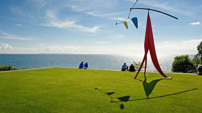 Humlebæk am Øresund - Unter dem Sand liegt die Kunst