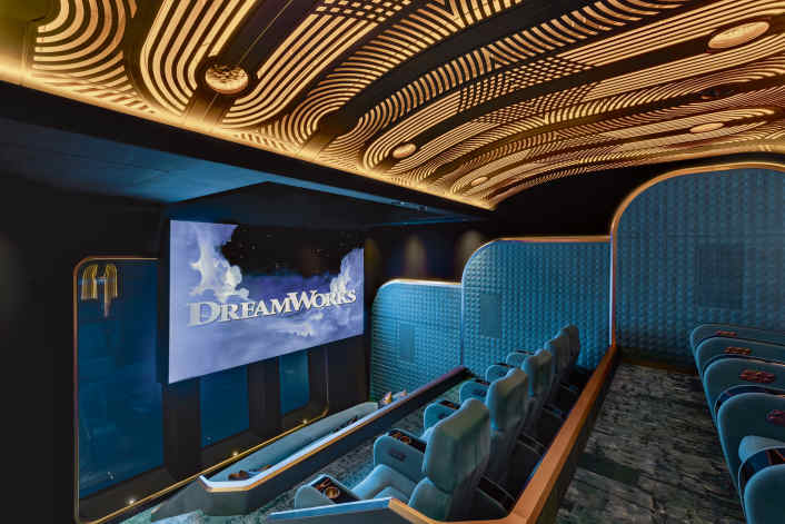 The most beautiful cinemas on board superyachts