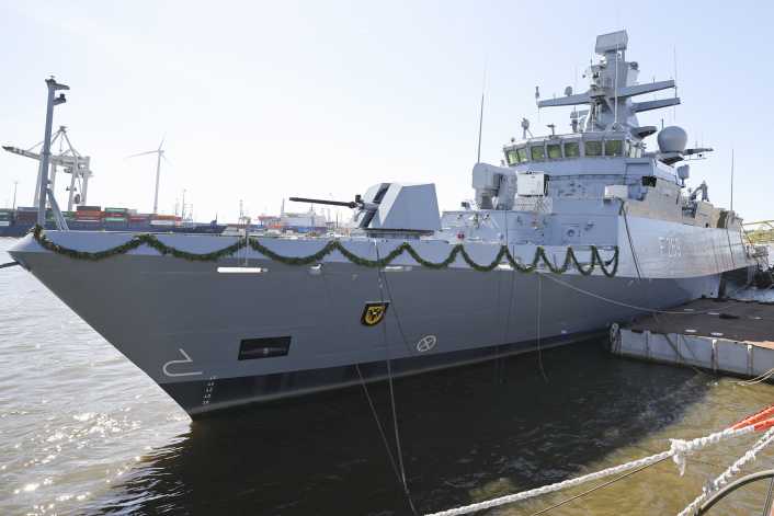 "Lübeck" to ensure safety in the North and Baltic Seas