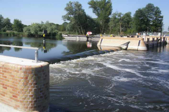 Neues Wehr in Bahnitz fertig gestellt