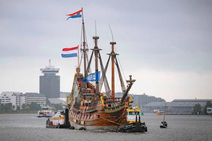 « Batavia » – Le navire-musée est à quai après son dernier voyage