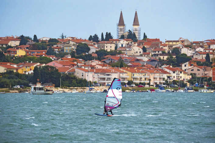 Croatia – shallow waters and waves in Istria