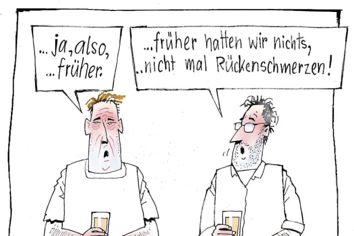 Wenn alte Männer surfen wollen...