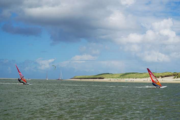 Chillout-Eiland - die besten Windsurf-Spots auf Spiekeroog