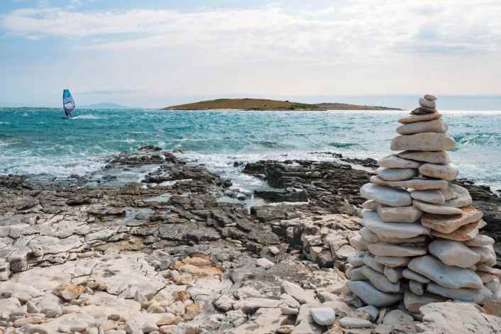 Die besten Windsurf-Spots in Kroatiens Norden