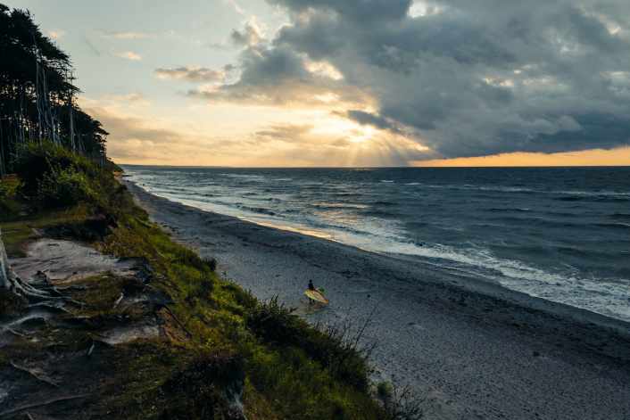 Die besten Windsurfspots rund um Rostock