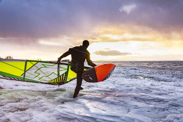 On the water in winter - what doctors say