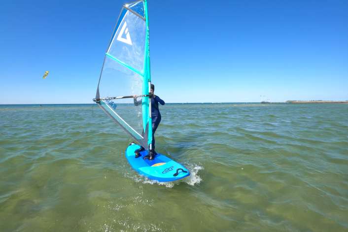 Complete set for 300 euros! The Gunsails Dragon in the test