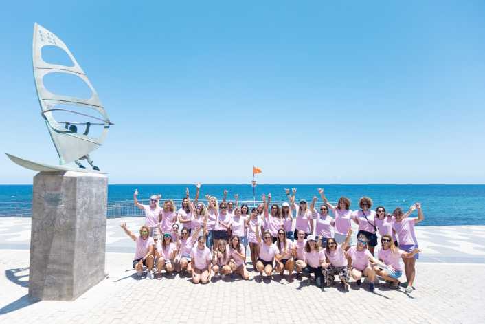 Girls on Tour brings female windsurfers together in Pozo and Sotavento