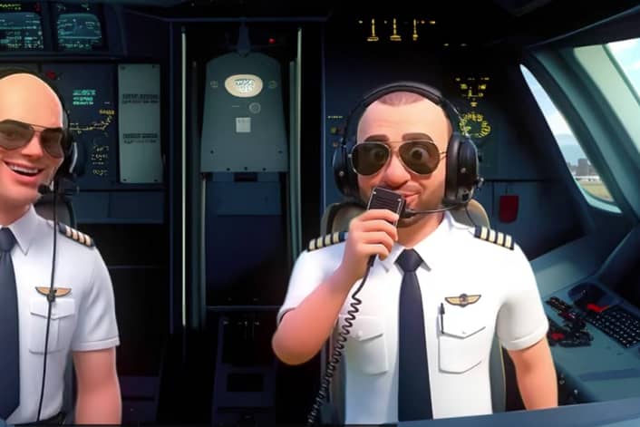 Das passiert mit einem Boardbag am Flughafen - toller Animationssfilm mit Ben Proffitt und Paul van Bellen