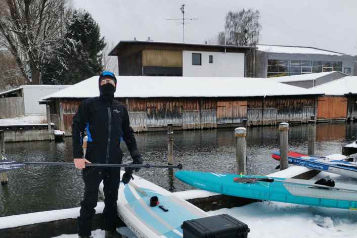 Die richtige SUP-Bekleidung für den Winter