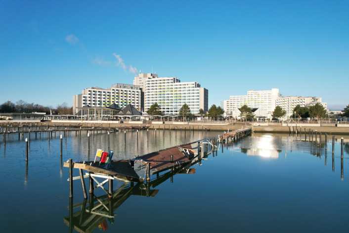 Arbeiten im Yachthafen gestartet