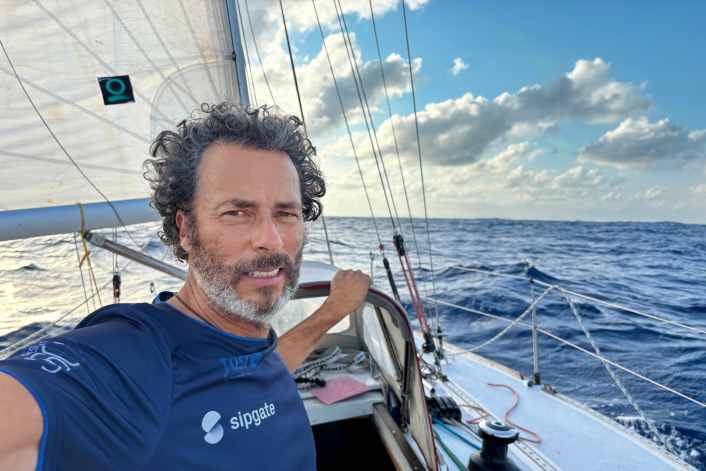 Philipp Hympendahl drehte Trainingsrunde auf dem Atlantik