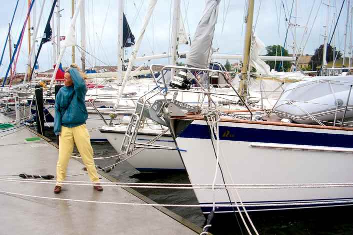 Les avis divergent parfois sur le vent de la voile