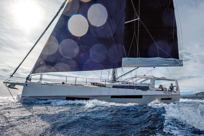 A new aluminium yacht from Italy with impressive design details put to the test