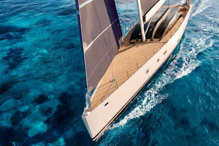 42-Meter-Slup von Turquoise Yachts