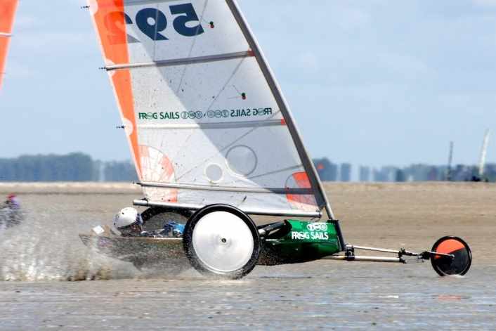 Deutschlands goldigster Strandsegler