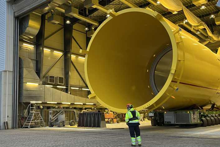 New area closed - construction of OWP "Nordlicht I"