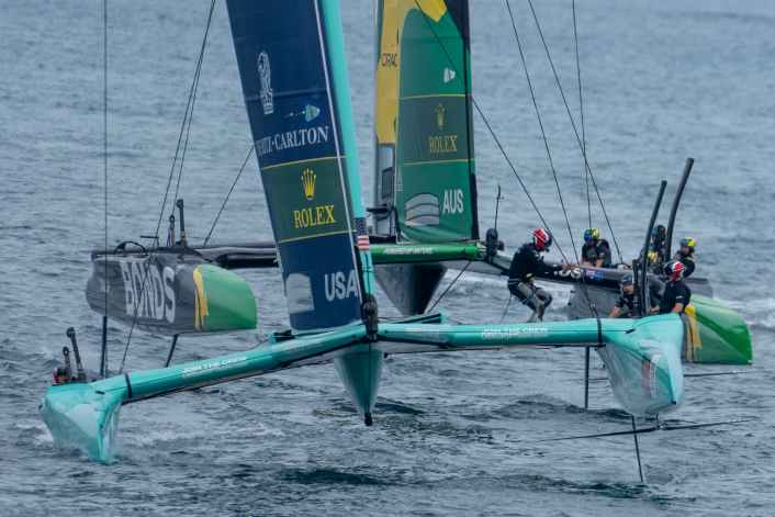 Canfield, l'as du match race, fait des merveilles lors de la courte épreuve de Valence