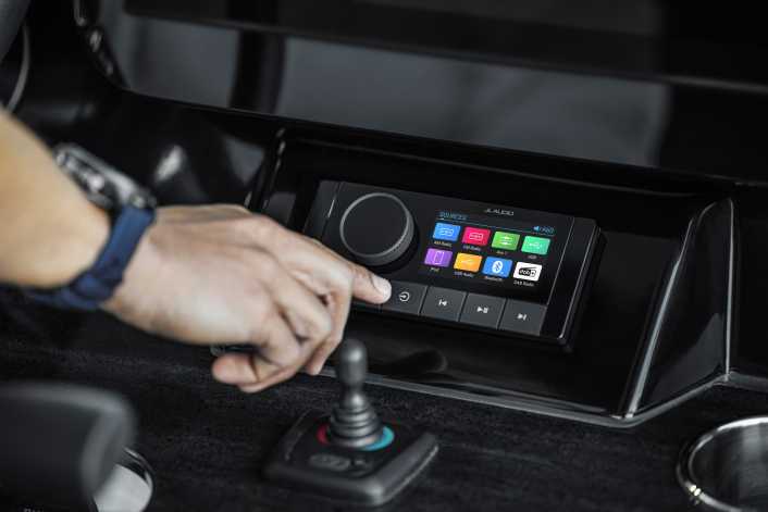 Premium sound with four zones on board