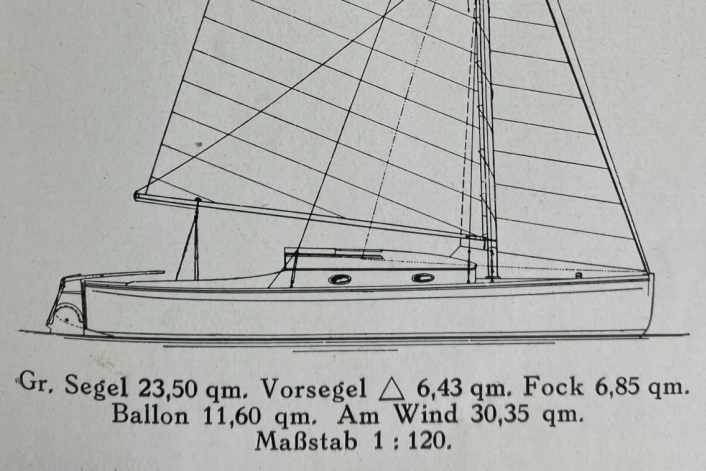 YACHT 24/1926 - Nationaler 30-qm-Jollenkreuzer