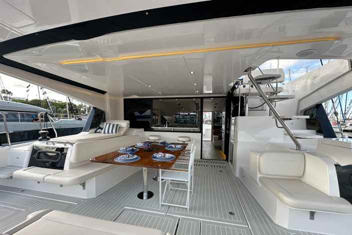 Aquila 45 Sail. A visit aboard this exciting newcomer from overseas