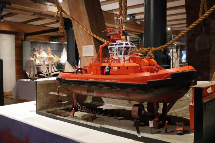 Hamburg’s International Maritime Museum displays rare treasures