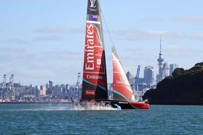Team New Zealand is back in Auckland