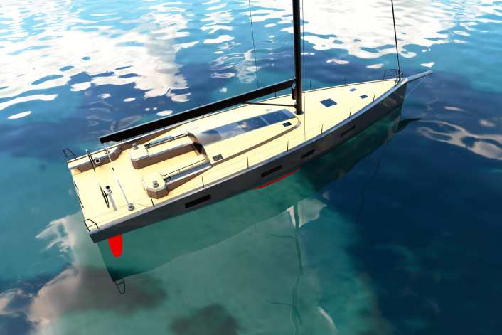Carbon-Daysailer mit besonderer Note