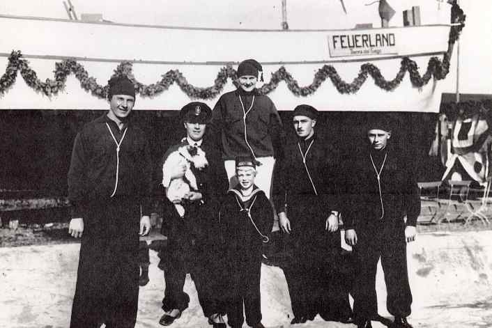 Treffen mit Nachfahrin eines Crewmitgliedes von Gunther Plüschow