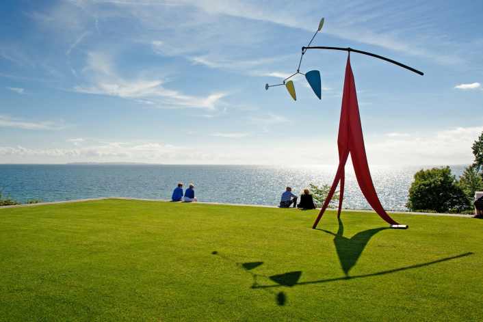 Humlebæk am Øresund - Unter dem Sand liegt die Kunst