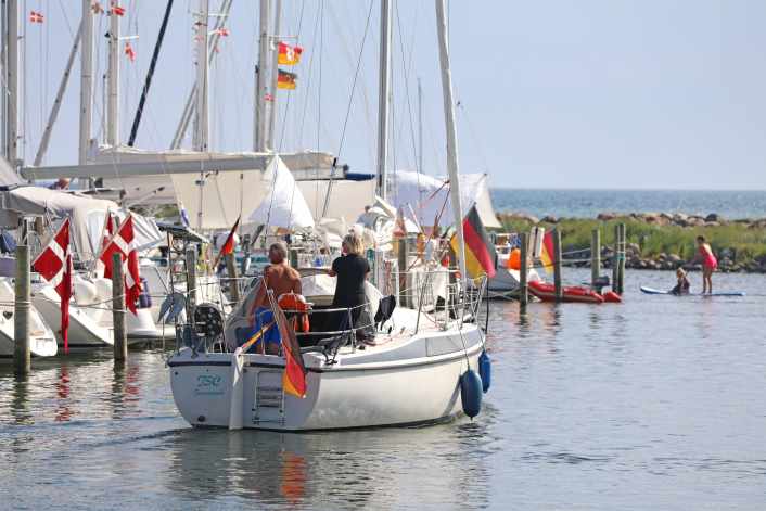 Beautiful Møn – the harbour at Klintholm