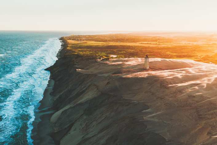 Rubjerg Knude - auf der Flucht vor dem Meer
