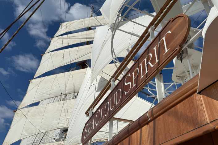 From Lisbon to Bilbao on the “Sea Cloud Spirit”