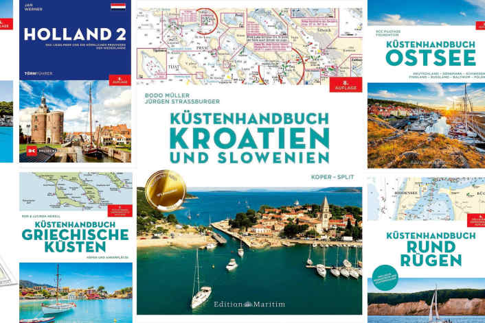 Praktische Törnführer und aktuelle Seekarten zum Saisonstart