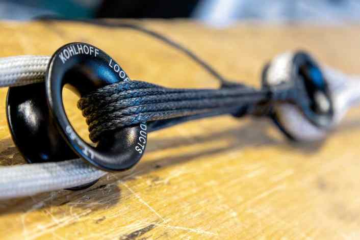 How to make textile connections with lashing and looping