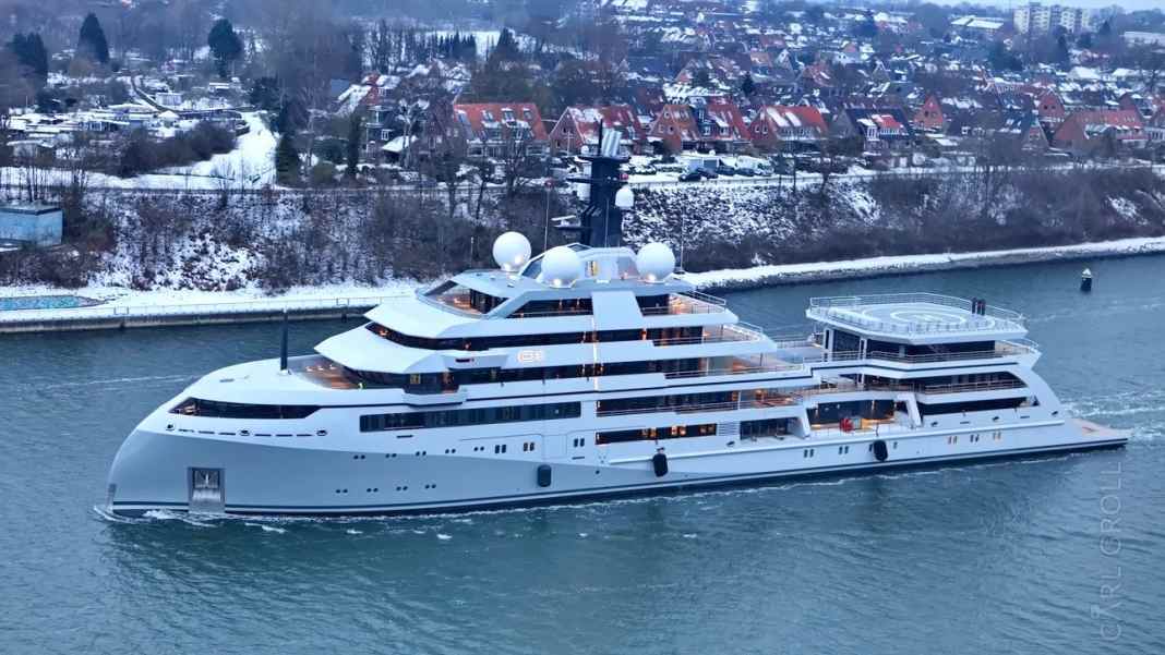 110-Meter-“O3” beendet Probefahrten