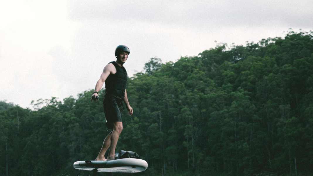 Aufpumpen und losfliegen