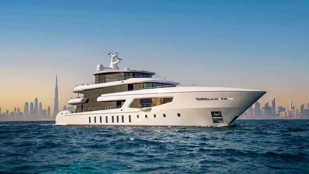 Dubais neue Superyacht ist bereit für die Weltmeere