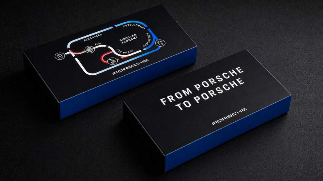 Porsche schließt Batteriekreislauf mit recycelten Rohstoffen