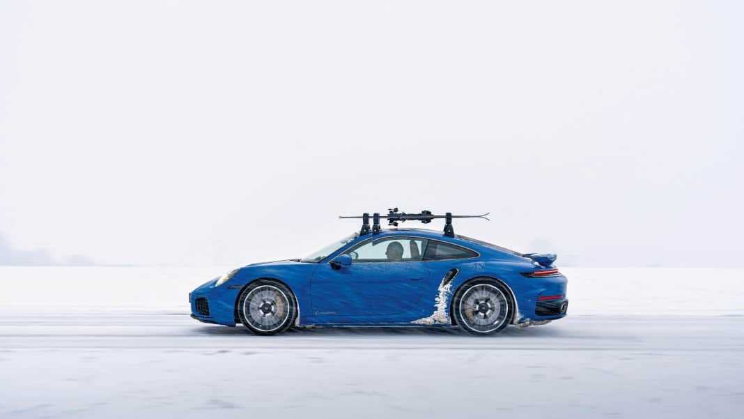 PORSCHE 911 TURBO S - E-SCHIPPE STATT SCHNEE- SCHIPPE