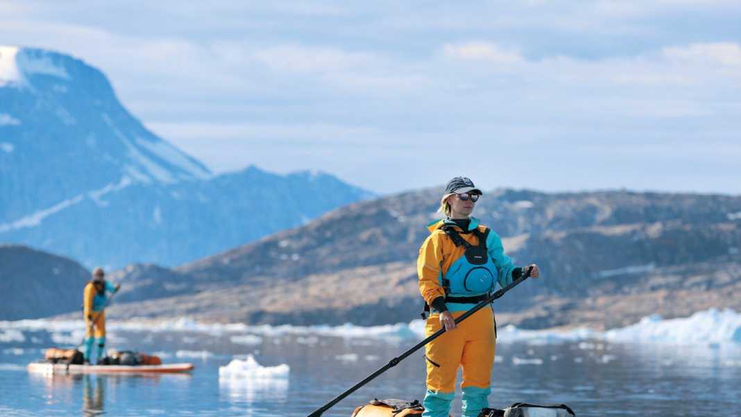 SUP-Abenteuer zwischen Eisbären und Eisbergen