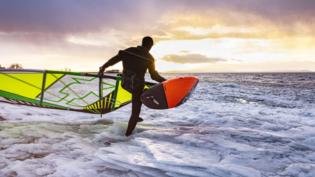 On the water in winter - what doctors say