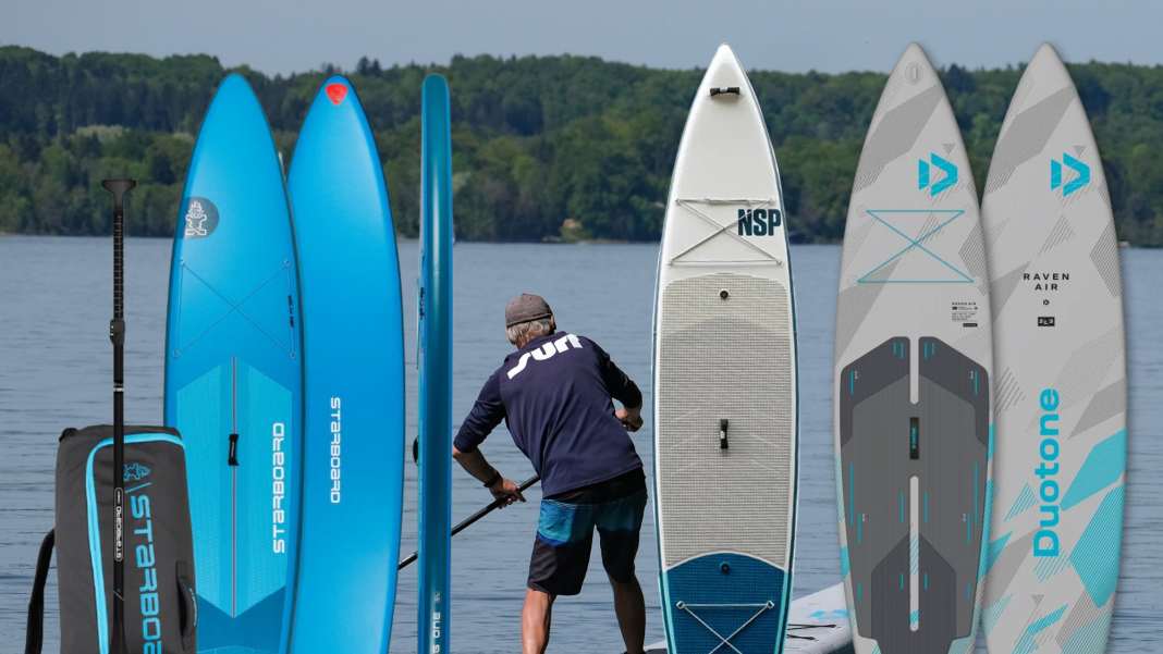 Drei 12’6’’er Touring-iSUPs im Test