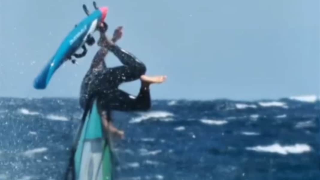 Frontloop-Fail - in alle Teile zerlegt