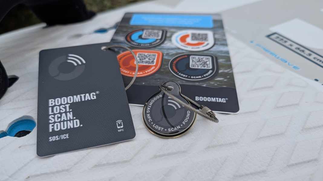 Digital name tags for equipment - quick help in an emergency and in the event of loss