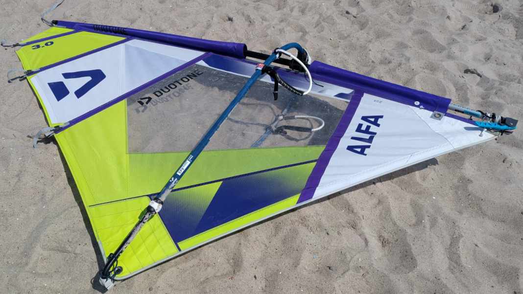Duotone Alfa - das Segel für Kids & Aufsteiger im Test