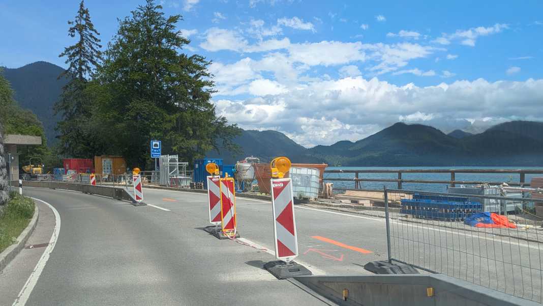 Baustelle bis Ende August, dauerhafte Sperrung der Freifläche droht